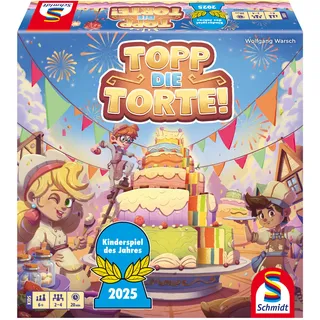 Schmidt Spiele Topp die Torte! Kinderspiel des Jahres 2025)