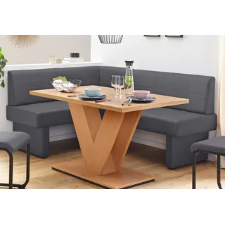 Home Affaire Eckbank HOME AFFAIRE, grau, B:182cm H:89cm T:142cm, Sitzbänke, Eckbank
