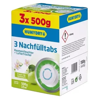 HUMYDRY Nachfüllpackungen 3 x 500 g