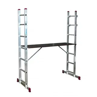 Krause Corda Leiterngerüst 2x7 Sprossen - 082107