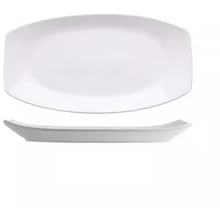 MIROOOO Speiseteller-Set langer Fischteller, großer übergroßer gedämpfter Fischteller, Hotel-Restaurant, kreatives Geschirr, Geschirrplatzierung, Küche, Salatschüssel (Größe M: