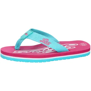 LICO Flamenco Flipflops Türkis/Pink/Weiß 35
