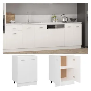 vidaXL Unterschrank Lyon 60 x 46 x 81,5 cm Weiß