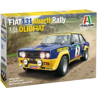 Italeri 510003667 1:24 Fiat 131 Abarth Rally OLIO FIAT