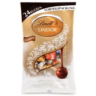 Lindt Lindor XXL Mischbeutel, 2er Pack (2 x 300 g)