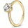 Damenring Moments 168289C01-48 gold 48