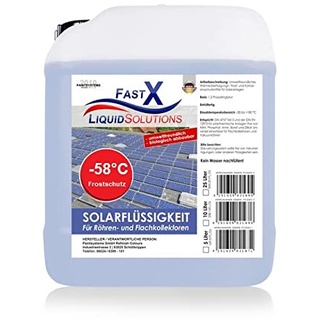 5 Liter Solarflüssigkeit Konzentrat bis -58°C Frostschutz, Solarfluid, Solarliquid, Wärmeträgermedium