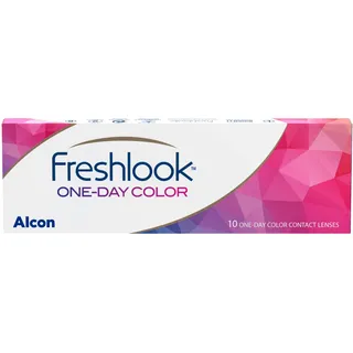 Freshlook One-Day Blue farbige Tageslinsen weich | 10 Stück | BC 8.6 mm | DIA 13.8 mm | -03.50 Dioptrien