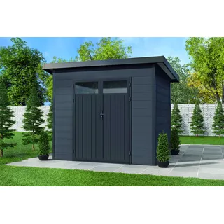 Wolff Finnhaus Vitale 2420 2,56 x 2,20 m Anthrazit