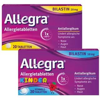 Allegra Allergietabletten Family Pack 1 Set