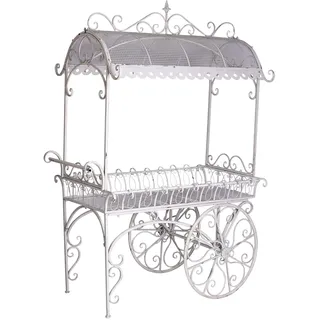 Candy Bar Hochzeit Wagen Marktstand Süssigkeitenstand Hochzeitsdekoration altweiss aja217 Palazzo Exklusiv