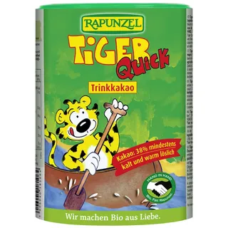 RAPUNZEL Bio Tiger Quick Trinkschokolade, Pulver 400 g Puder