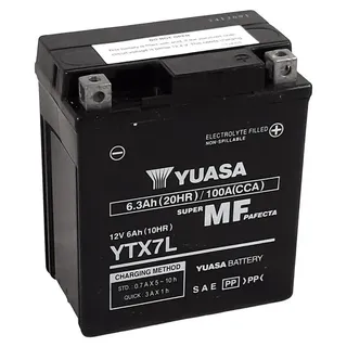 YUASA YTX7L 6 Ah 100 A