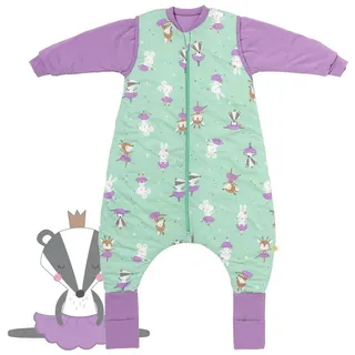 Schlummersack Baby Schlafsack Schlummersack Grün/Lila 3,5 TOG 120