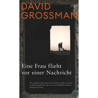 dtv Eine Frau flieht vor einer Nachricht