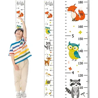 Kinder Höhe Maßnahme,Messlatte Höhe Diagramm Größenmesser Kinder Und Baby Aufrollbare Wandbehang Höhenmesser Messlatte Höhe Wachstum Diagramm Für Schlafzimmer Kinderzimmer-Wanddekorationen (20*200cm)