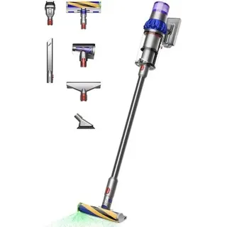 Dyson V15 Detect Fluffy blau/nickel