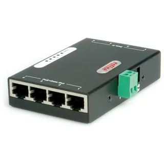 Roline Gigabit Ethernet PoE Injektor 4 Ports