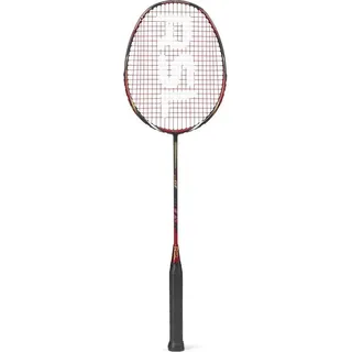 RSL Badmintonschläger Nova 07 (ausgewogen, mittel) schwarz/rot - besaitet -