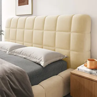 RobustWeg Bett Kopfteil Bezug,Staubdicht Bettkopfteil Hussen,Stretch Kopfteilbezug FüR Bett,Leicht Abzudecken Und Zu Entfernen,FüR Gepolsterte,Kopfteil,Boxspringbett