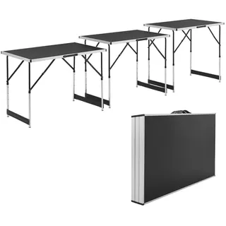 Juskys Klapptisch 100 x 60 cm schwarz