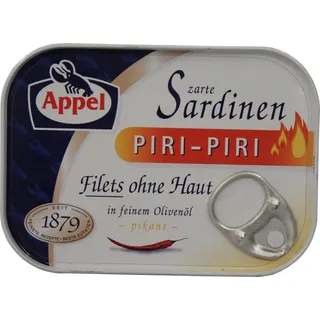 Appel Sardinenfilets Piri Piri in Olivenöl ohne Haut pikant 105g