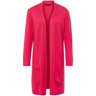GOLDNER Modische Kaschmir-Longstrickjacke Rosa 23