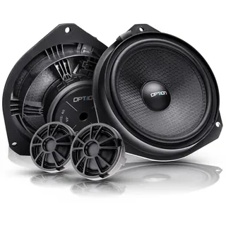 Option Lautsprecher Set kompatibel mit FIAT Ducato/Peugeot Boxer/Citroen Jumper (Typ 250) - 100% Plug & Play 16,5cm (6.5") Lautsprechersystem, 50 WRMS, 4 Ohm