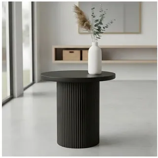 levandeo Nachttisch Beistelltisch 40 x 40 x 40 cm Schwarz