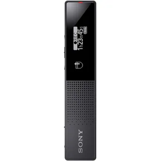 Sony Sony Schmales digitales Diktiergerät ICD-TX660 von Sony (OLED-Display), Schwarz ICDTX660.CE7