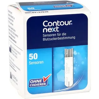Ascensia Diabetes Care Contour Next Sensoren Teststreifen 50 St.