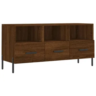 vidaXL TV-Schrank Braun Eichen-Optik 102x36x50 cm Holzwerkstoff Modell 6