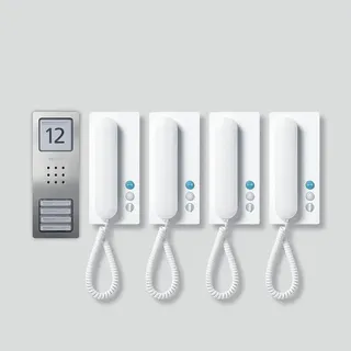 Siedle Audio-Set Compact CA 812-4 E/W 4WE