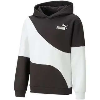 Puma Kinder Kapuzenpullover POWER CAT Hoodie FL B 674232-01 128 - Puma Black - 128