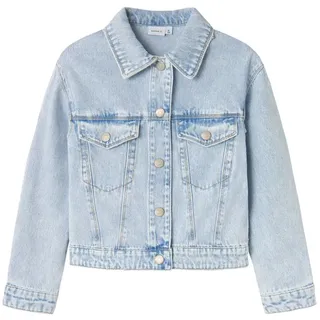 NAME IT Mila 8510 Jeansjacke Light Blue Bleached Denim 7 Jahre