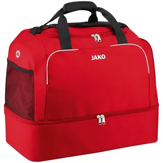 Jako Classico Sporttasche mit Bodenfach rot Junior 57 Liter