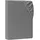 Spannbettlaken Baumwolle-Jersey 80 x 190 grau