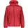 Regenjacke Fix Hood Rot 140