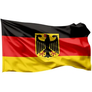 Dekotalent® Fahne Deutschland Flagge - EM 2024 Fahne - Fanartikel - ADLER 90x150