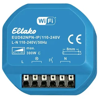Eltako EUD62NPN-IP/110-240V Universal-Dimmaktor, Schaltaktor mit Dimmer (30062002)