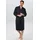 Unisex-Bademantel ideal für Sauna Spa Hotelbademantel Morgenmantel Gr S schwarz S Baumwolle Hausmäntel Taschen Damen Herren Waffelpiqué sehr leichte Qualität S-3XL