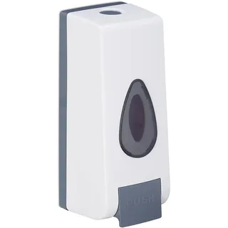 Relaxdays Seifenspender 350ml Weiß