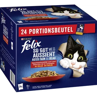 FELIX So gut wie es aussieht Geschmacksvielfalt vom Land 24 x 85 g