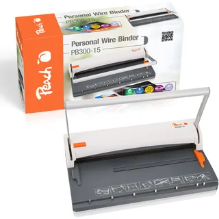 Peach Personal Wire Binder/Closer A4 PB300-15