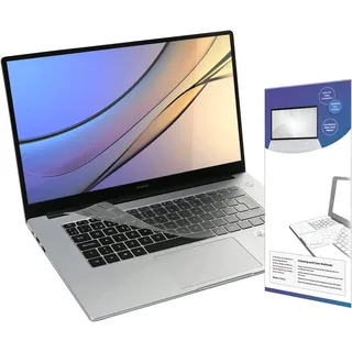 EU-/UK-Layout: Tastaturabdeckung, kompatibel mit Huawei Matebook X Pro/Matebook 14 (2024)/Matebook D14 (2023 ~ 2024)/Matebook 13s 14s 16s, ultradünne, transparente Tastaturabdeckung
