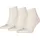 Socken Quarter Plain 3P Oatmeal 39-42