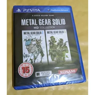 Metal Gear Solid HD Collection Ps Vita Neu Ovp Eu Pal sony PLAYSTATION Psv