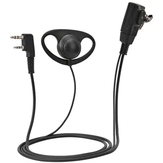 Headset Mit Ptt-funktion Typ K, Headset Mit Ohrbügel Typ D, Geeignet Für Die Zwei-wege-funk-/walkie-talkie-kommunikation.