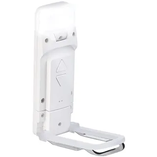 Pearl Akku-LED-Leselampe mit Clip, 3 Weiß-Stufen (CCT), dimmbar, weiß