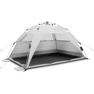 Strandmuschel qeedo Quick Palm Sekunden Strandzelt pop up - Sandgrey